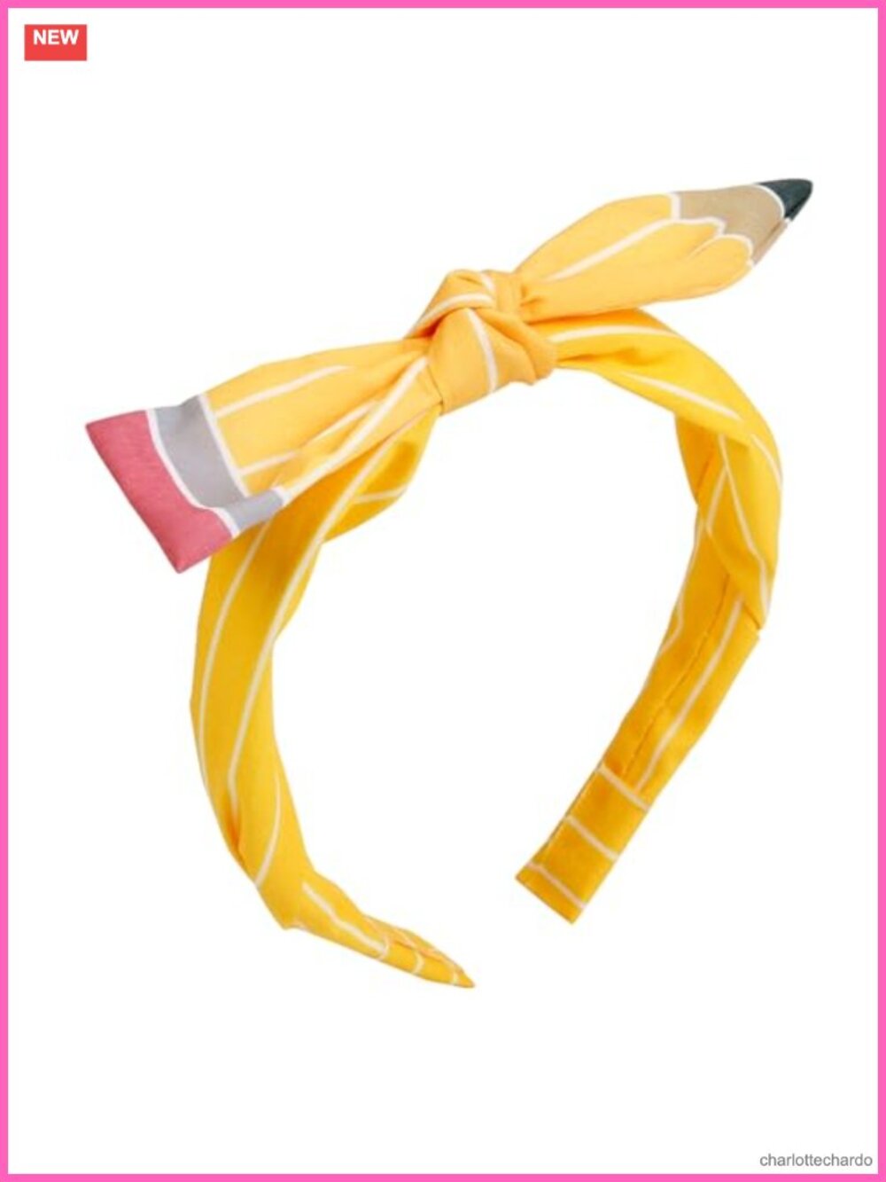 Pencil Bow Headband Teacher Hair Accessory Back to School